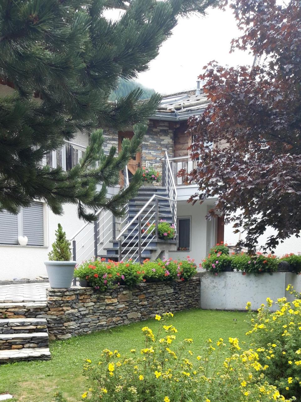 Aquarell Apartments Saas-Grund Exteriér fotografie